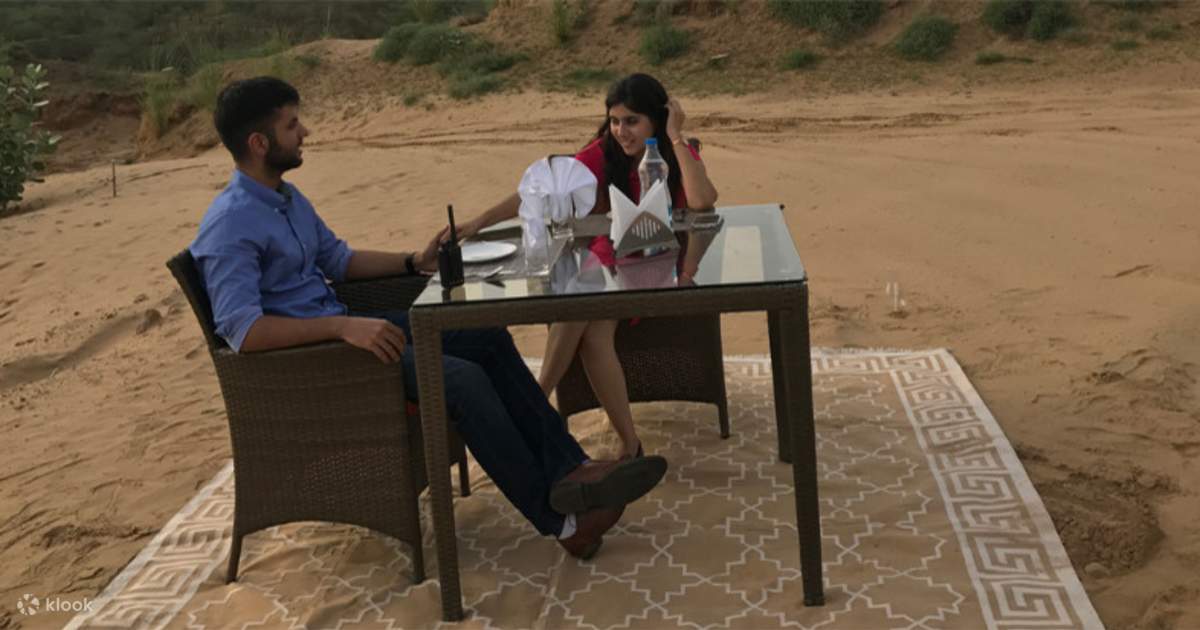 Dune Candle Light Dinner in Jaipur Klook